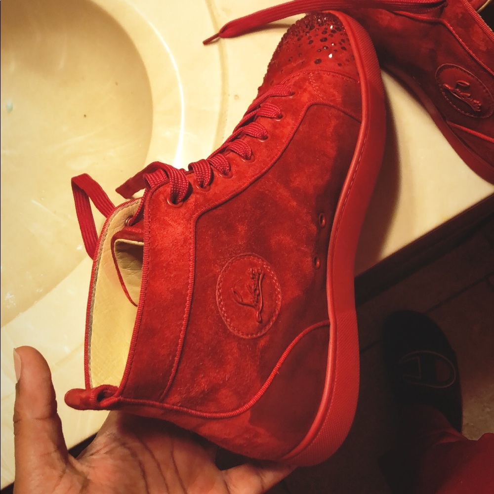 Red bottoms size 44 1/2